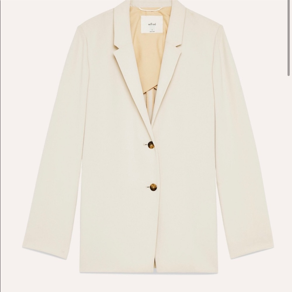 Aritzia Wilfred Blazer Bone XS